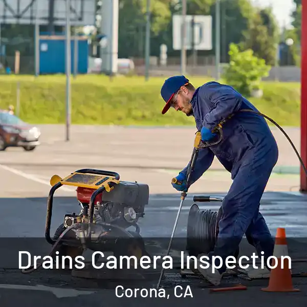  Drains Camera Inspection Corona, CA