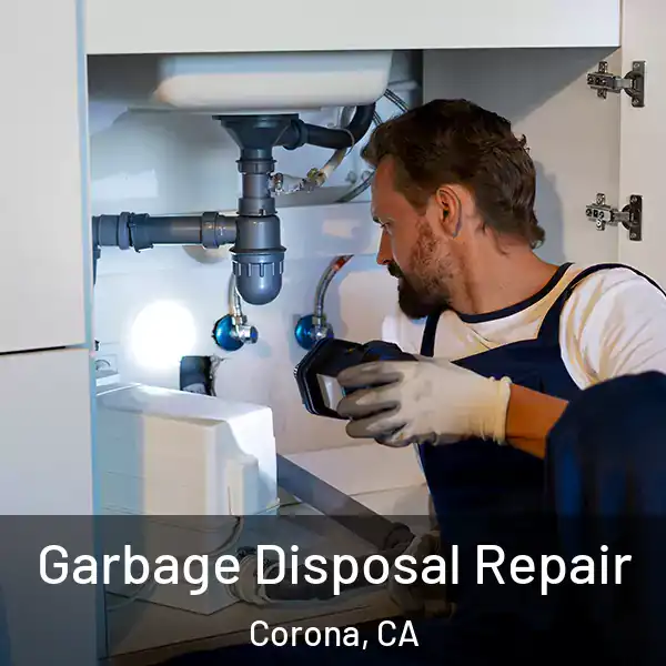  Garbage Disposal Repair Corona, CA