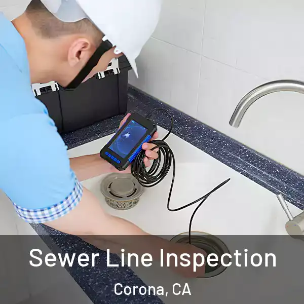  Sewer Line Inspection Corona, CA
