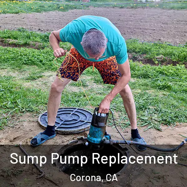  Sump Pump Replacement Corona, CA